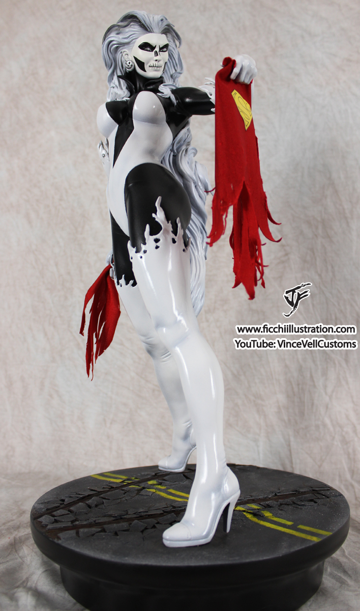 Silver Banshee Statue