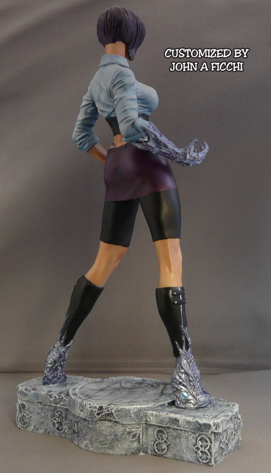 WITCHBLADE (Goth Custom) Statue