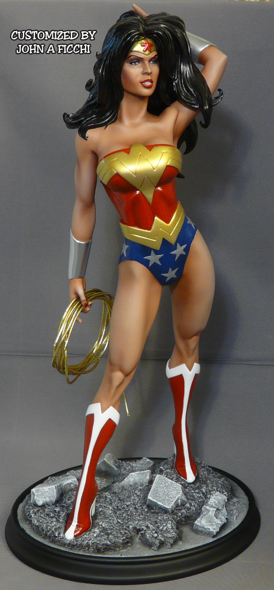 WONDER WOMAN Custom Adam Hughes Statue