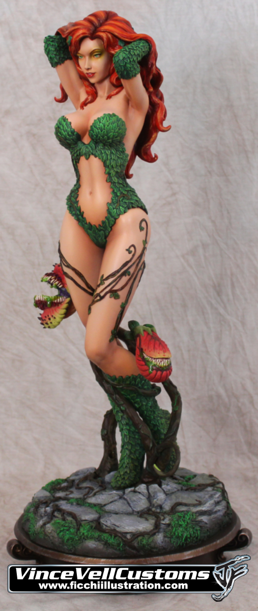Poison Ivy Sideshow Statue Repaint