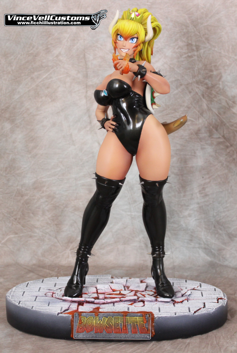 Bowsette Custom Statue