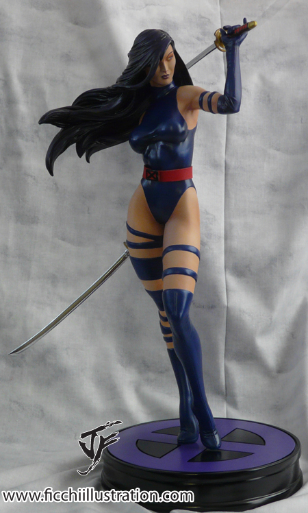 Psylocke Custom Statue from Sideshow PF