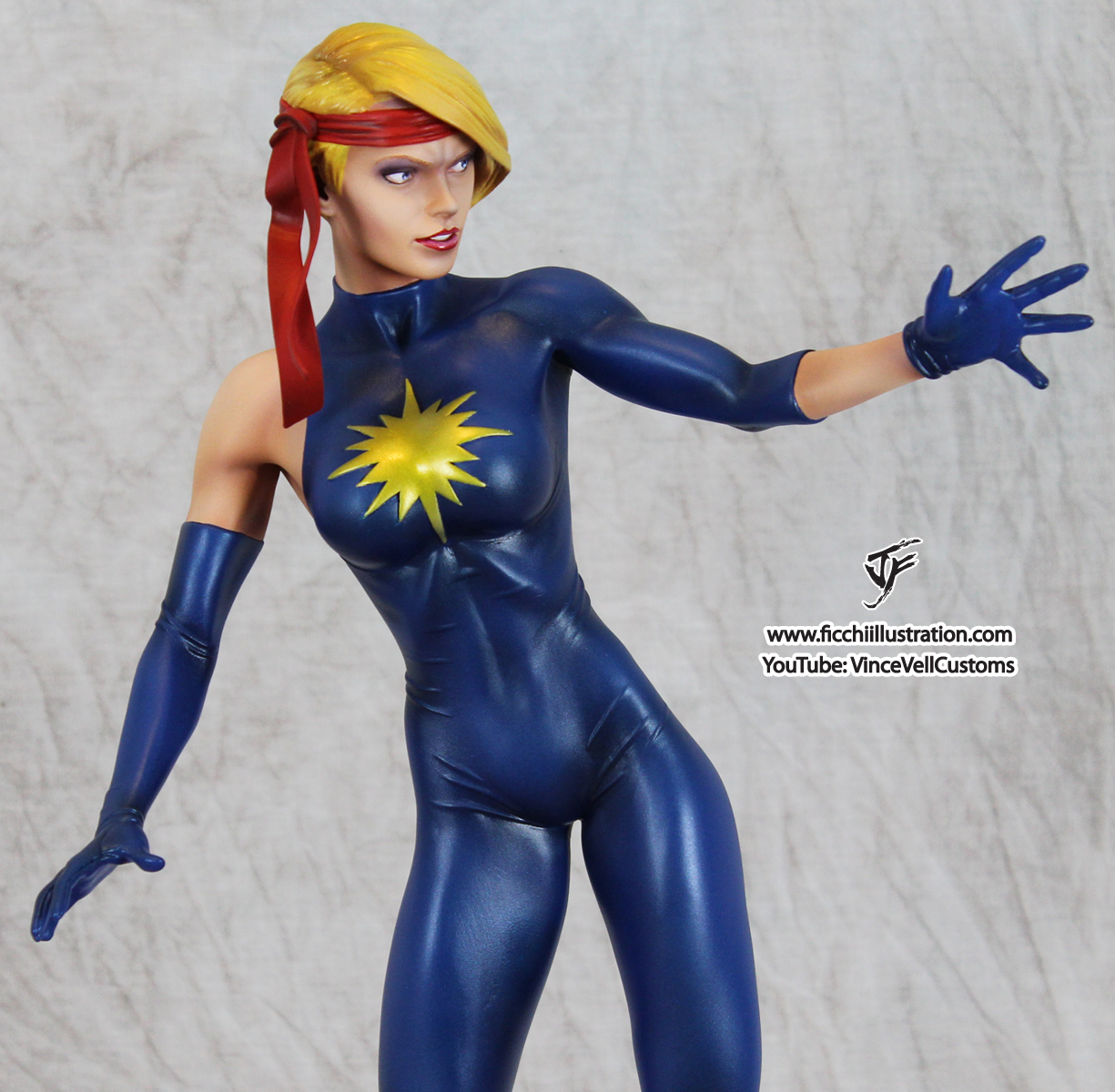 Dazzler Custom Statue