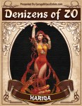 Denizens of Zo Hariqa Label Art