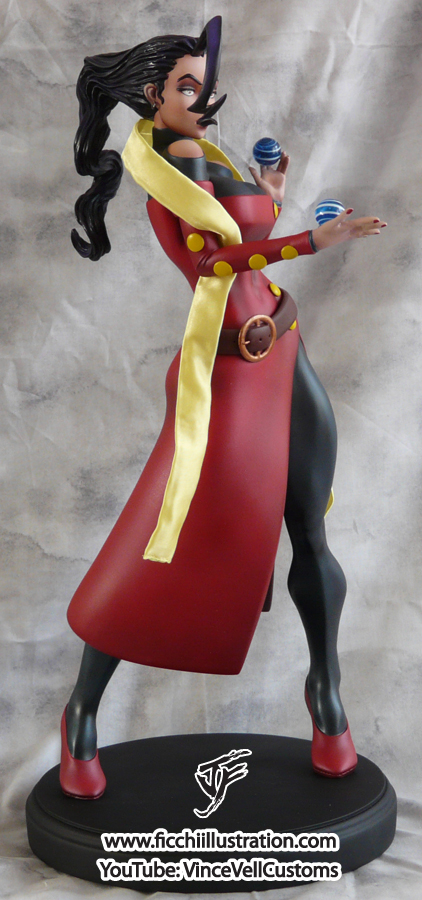Rose Street Fighter Statue Custom