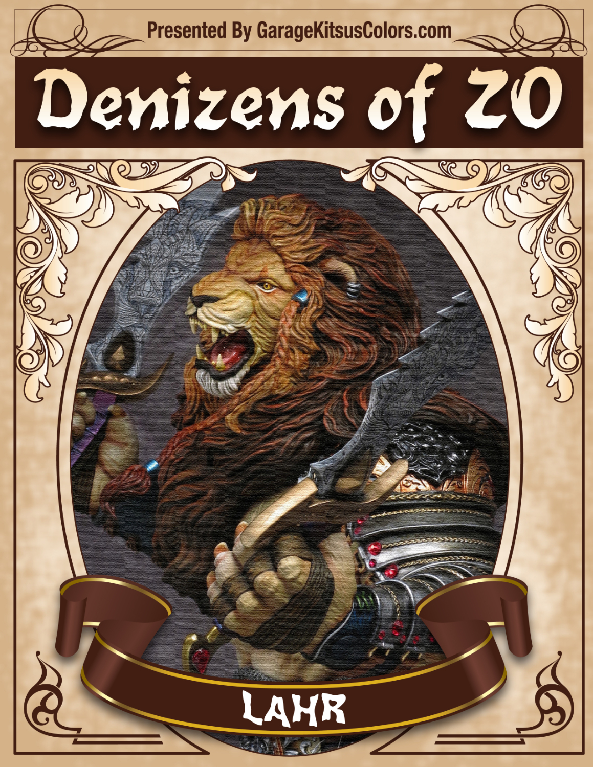 Denizens of Zo Lahr Label Art