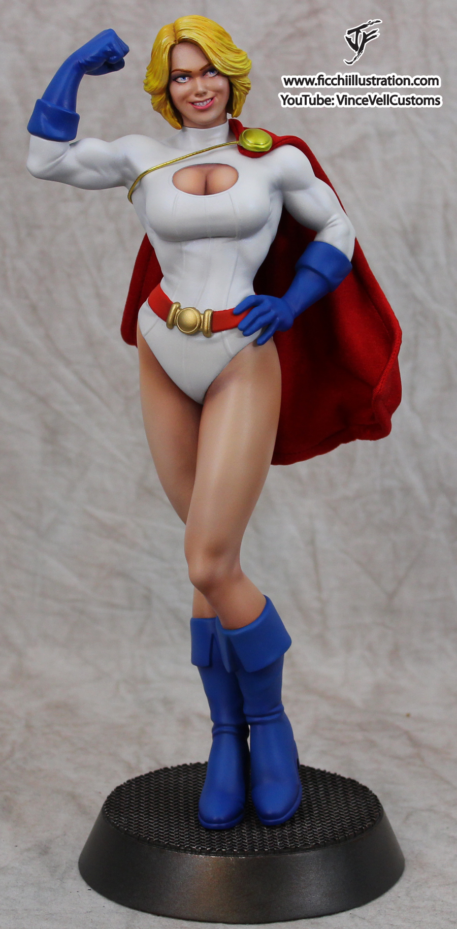 Power Girl Kit Paint Up
