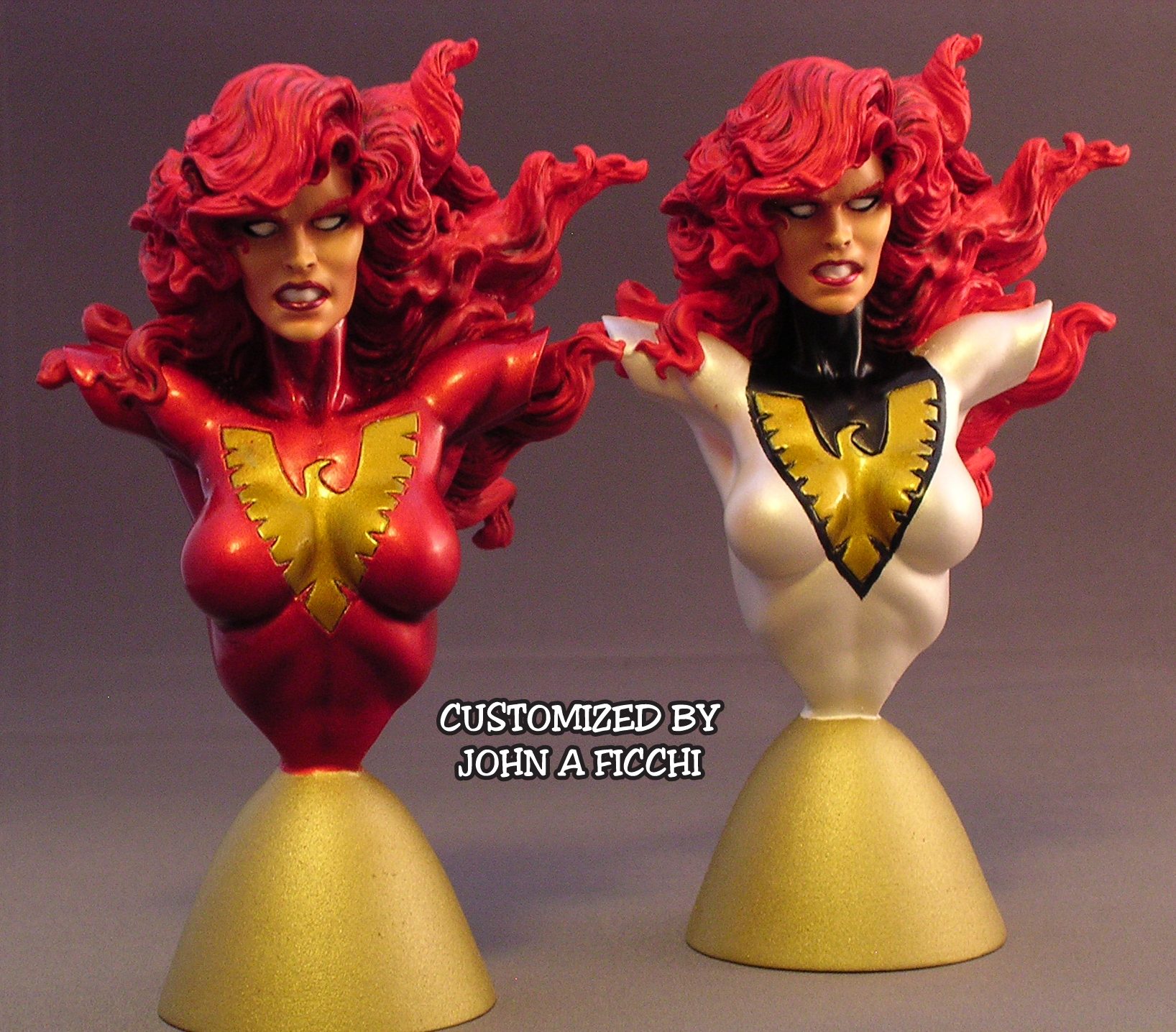 Repainted Bowen Phoenix Twin Pack