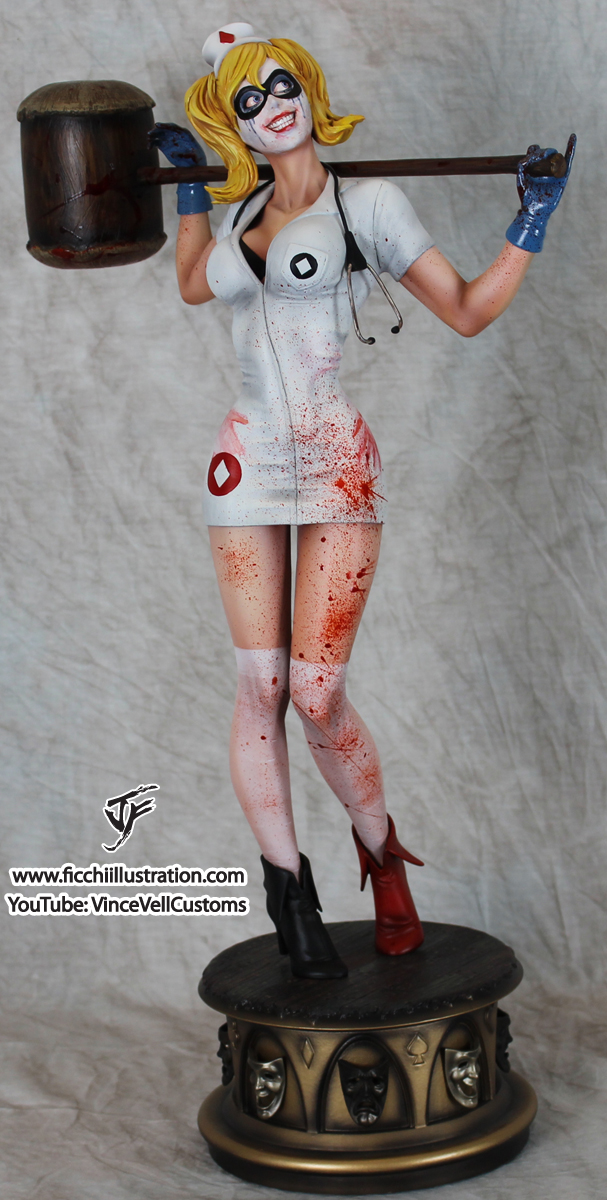 Harley Quinn Crazy Nurse Statue