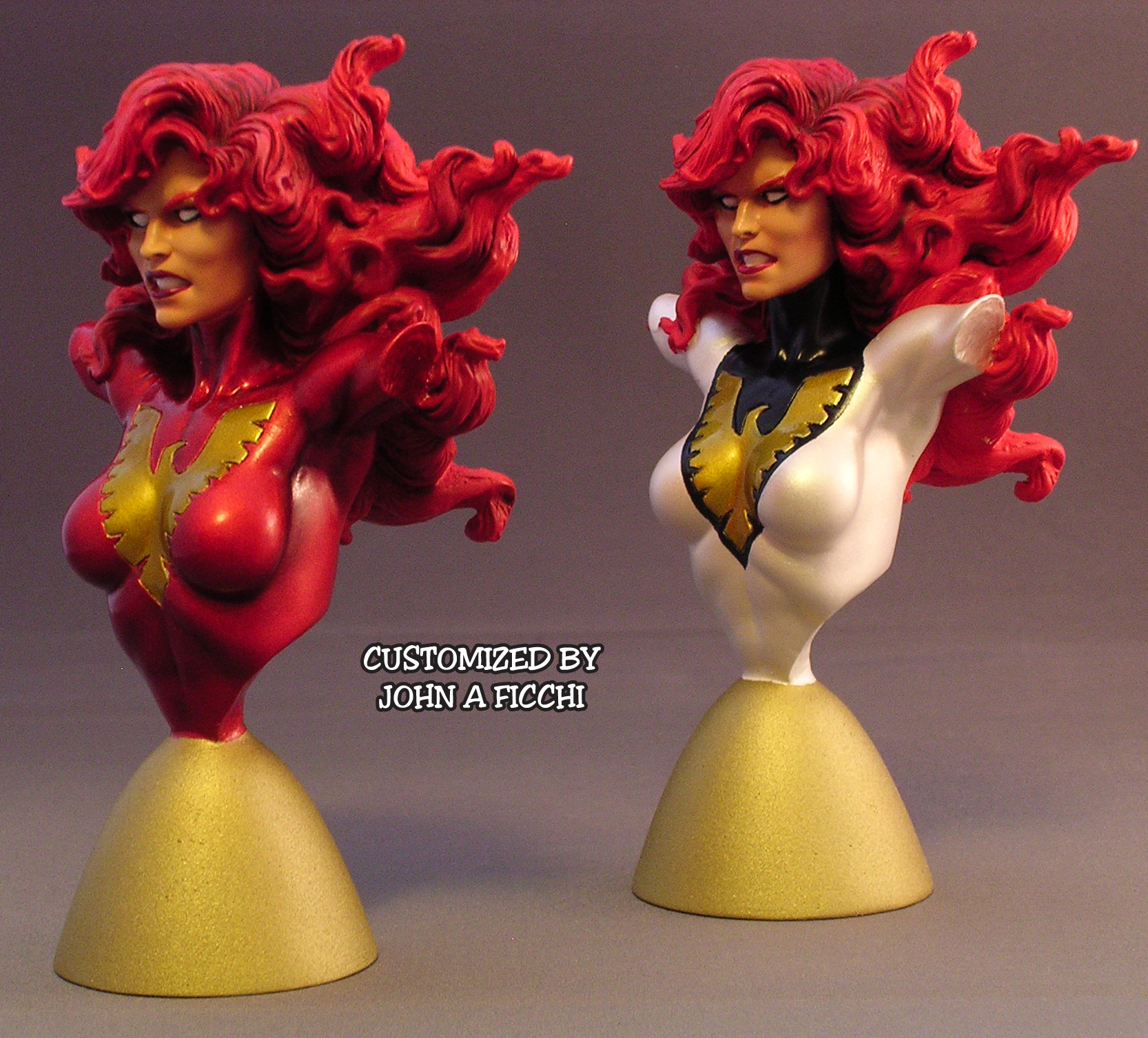 Repainted Bowen Phoenix Twin Pack