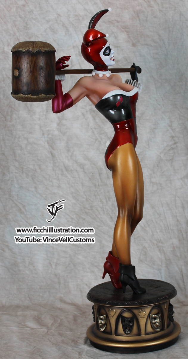 Harley Quinn Playboy Bunny Statue