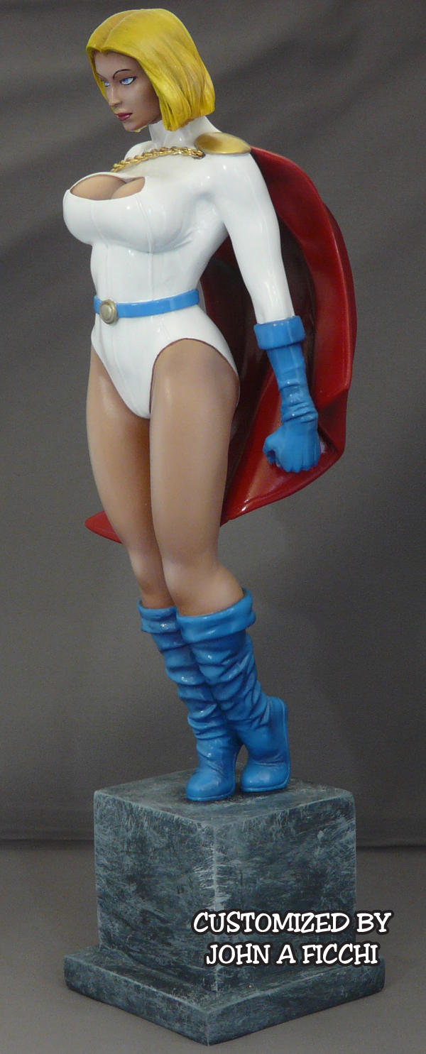 POWER GIRL Custom Statue