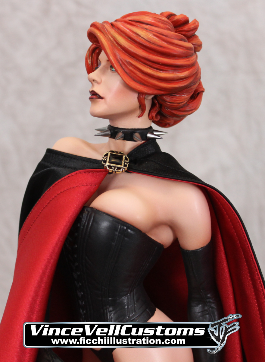 Black Queen Sideshow Custom Statue