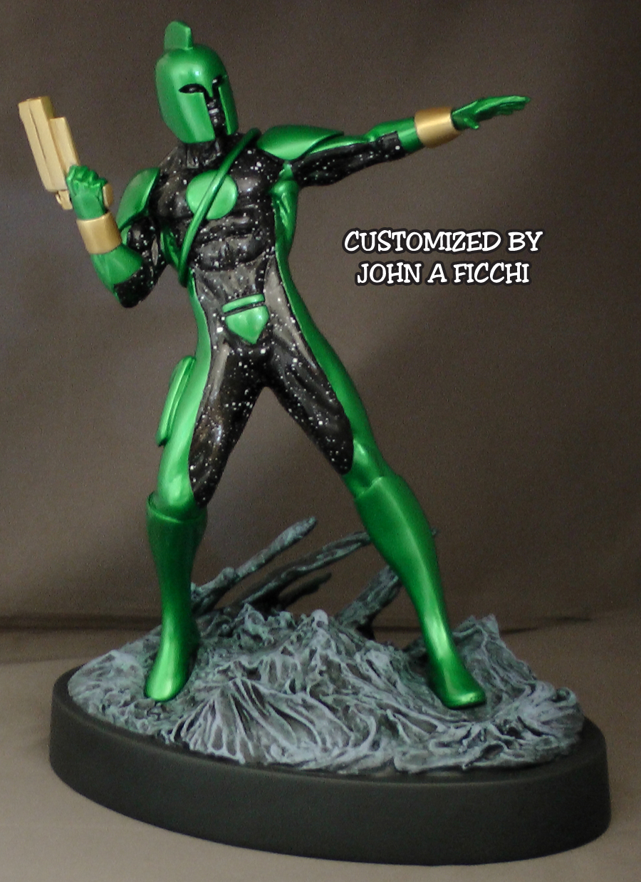 CAPTAIN MARVEL Genis-Vell Custom Bowen Statue