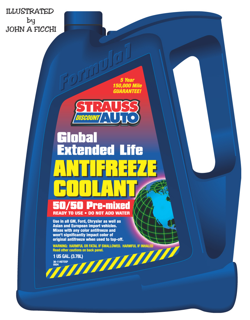 Strauss Antifreeze Coolant