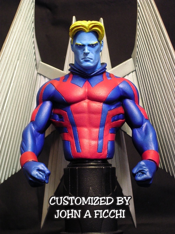 Archangel Unmasked Custom from Bowen Masked Bust