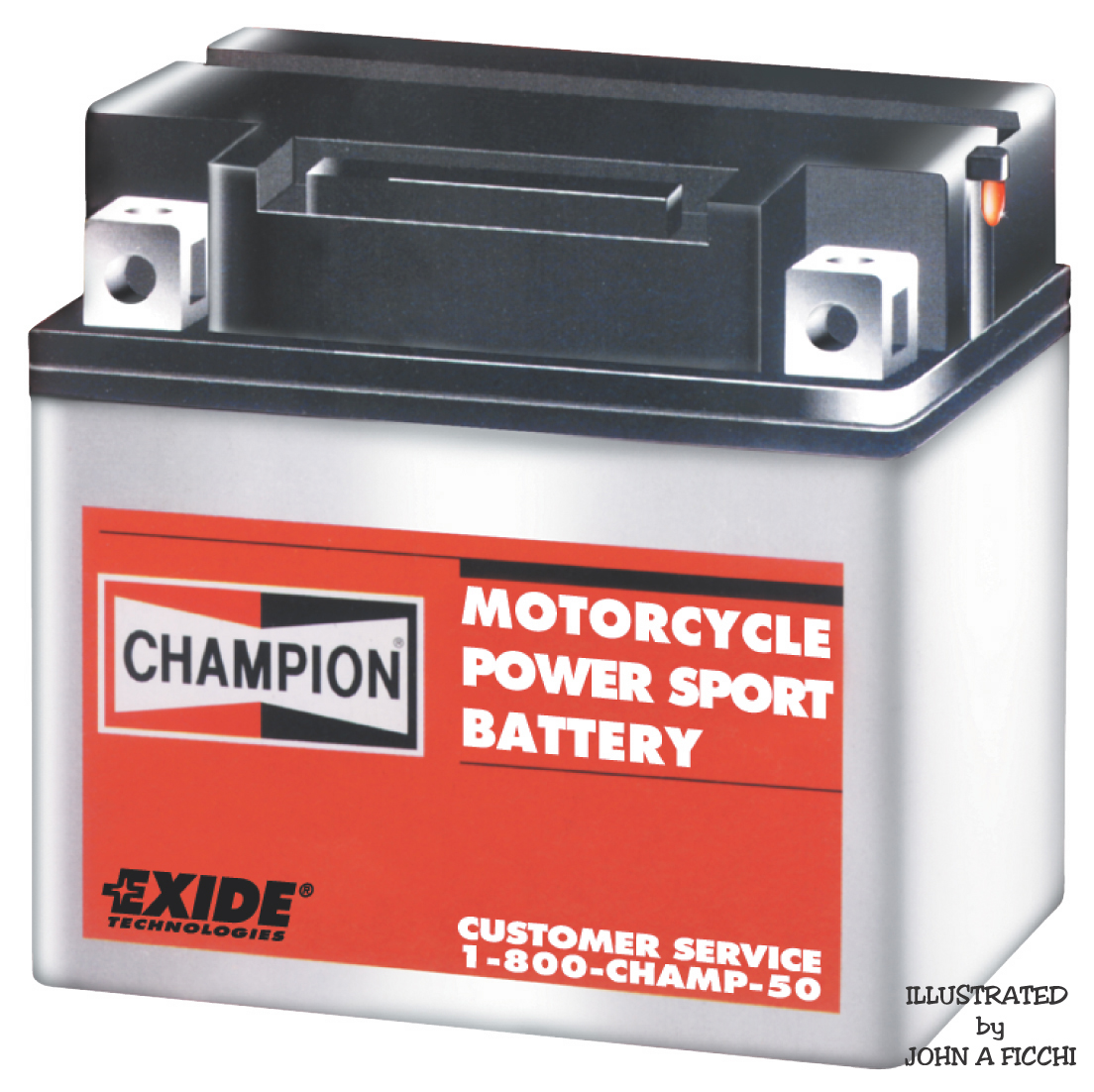 Champion Motorcycle Battery