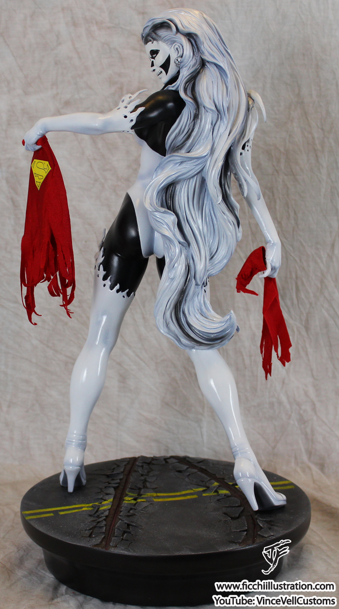 Silver Banshee Statue