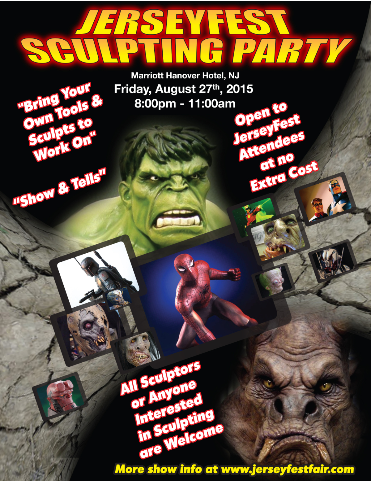 Jerseyfest 2015 Sculpting Party Ad