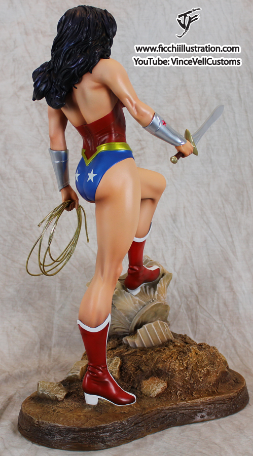 Wonder Woman Custom Statue Terry Dodson