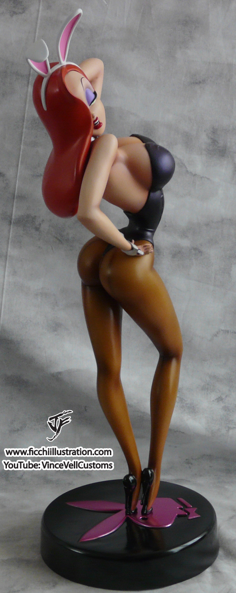 Jessica Rabbit Playboy Bunny Statue