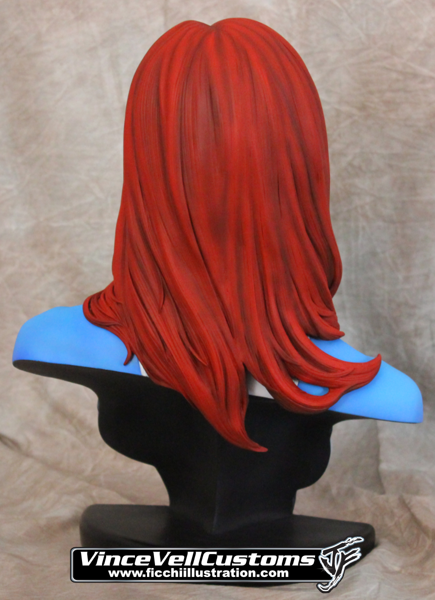 Mystique LSB Statue Repaint