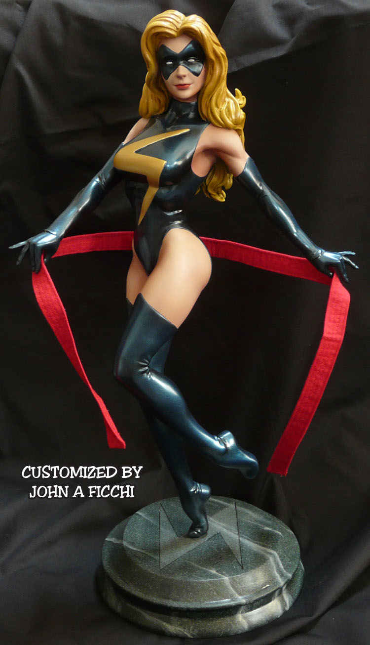 MS MARVEL Mark Brooks Custom Statue