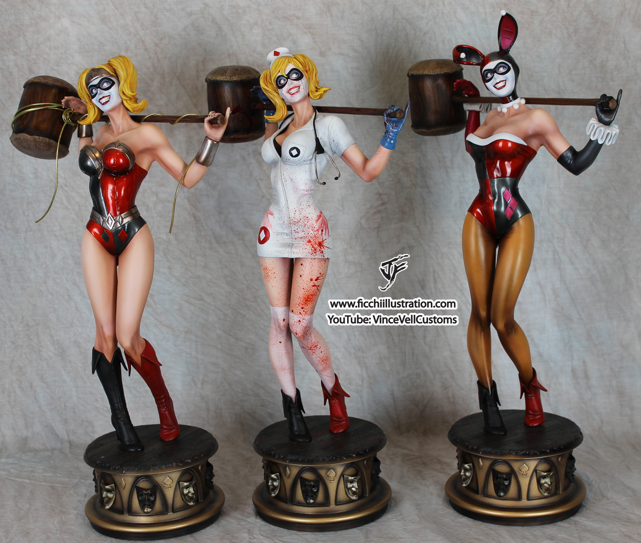 Harley Quinn Custom PF Statues