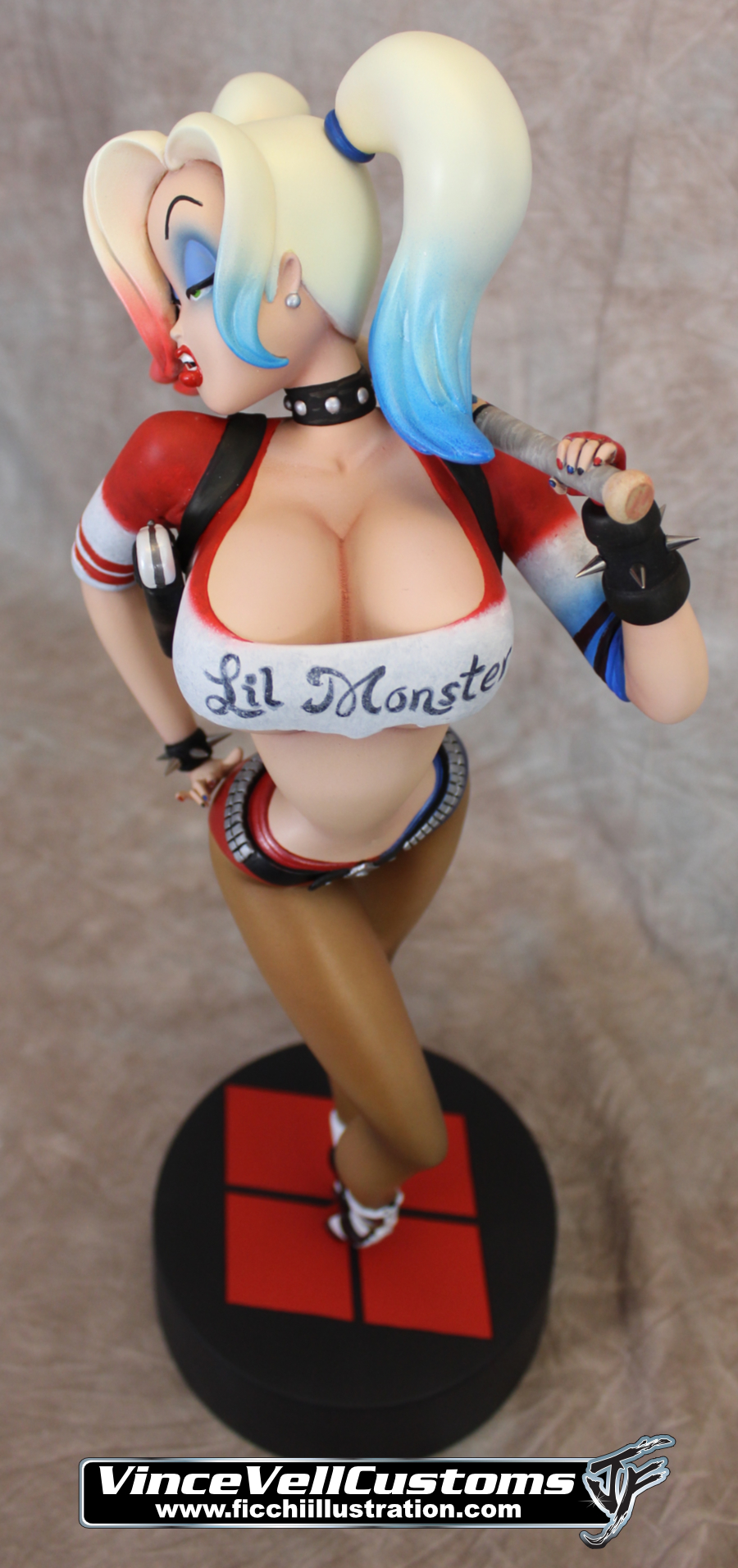 Jessica Rabbit Harley Quinn Custom Statue