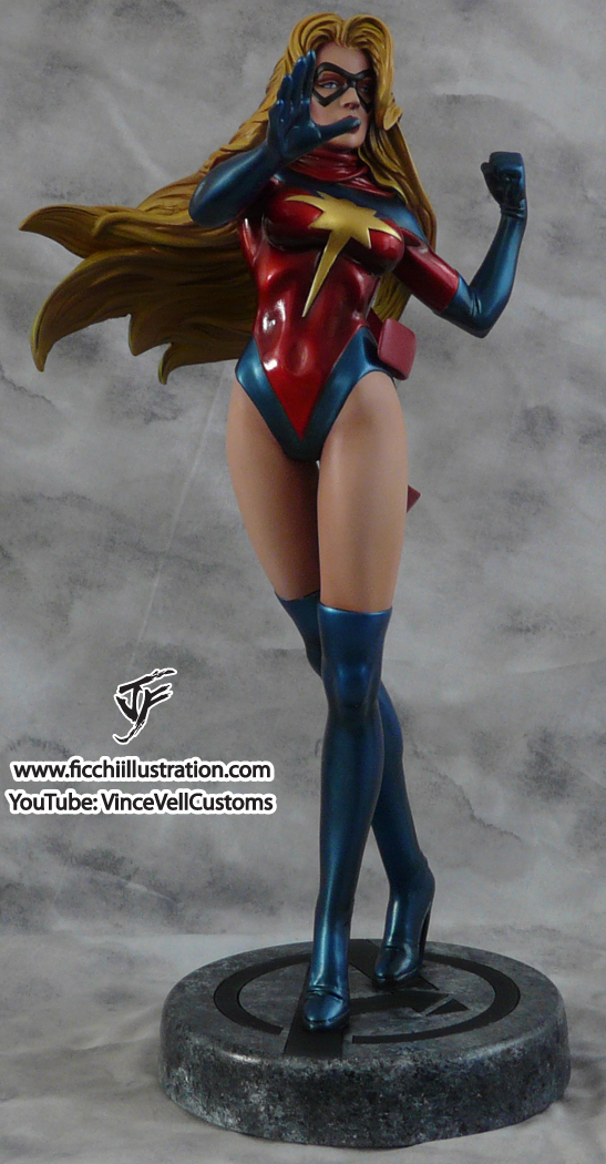 Ms Marvel Moonstone Custom Statue