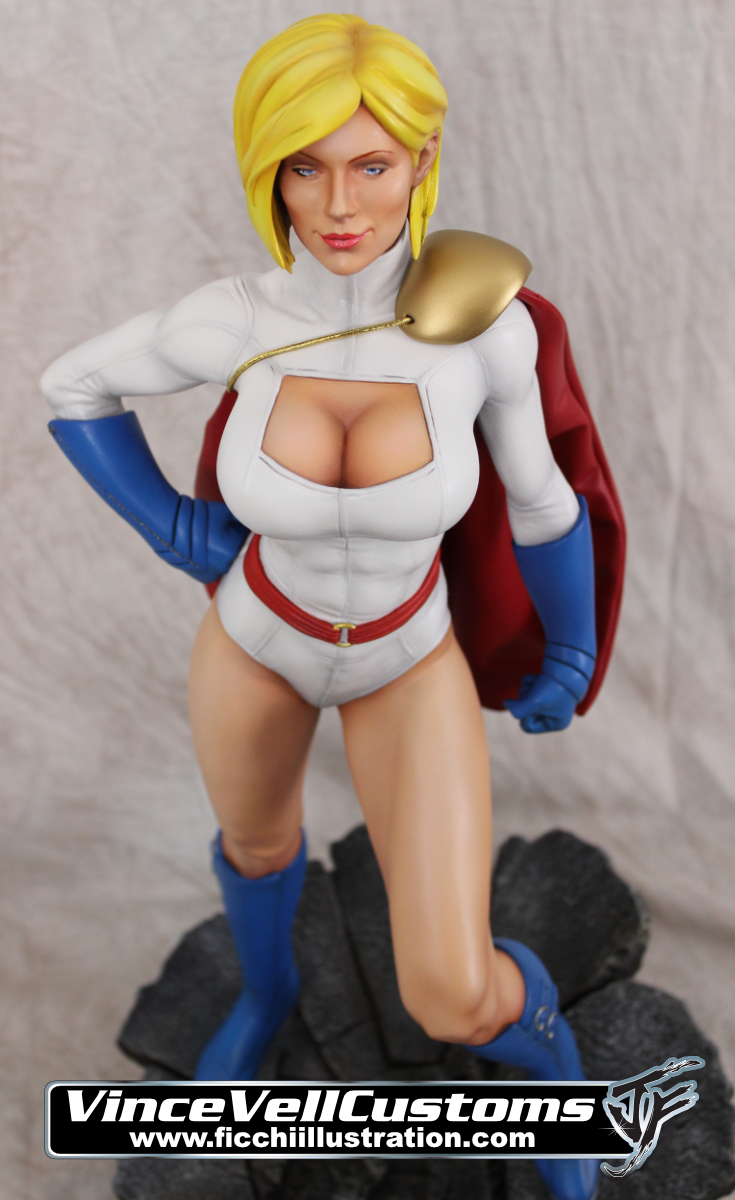 Power Girl Amanda Conner Custom Statue