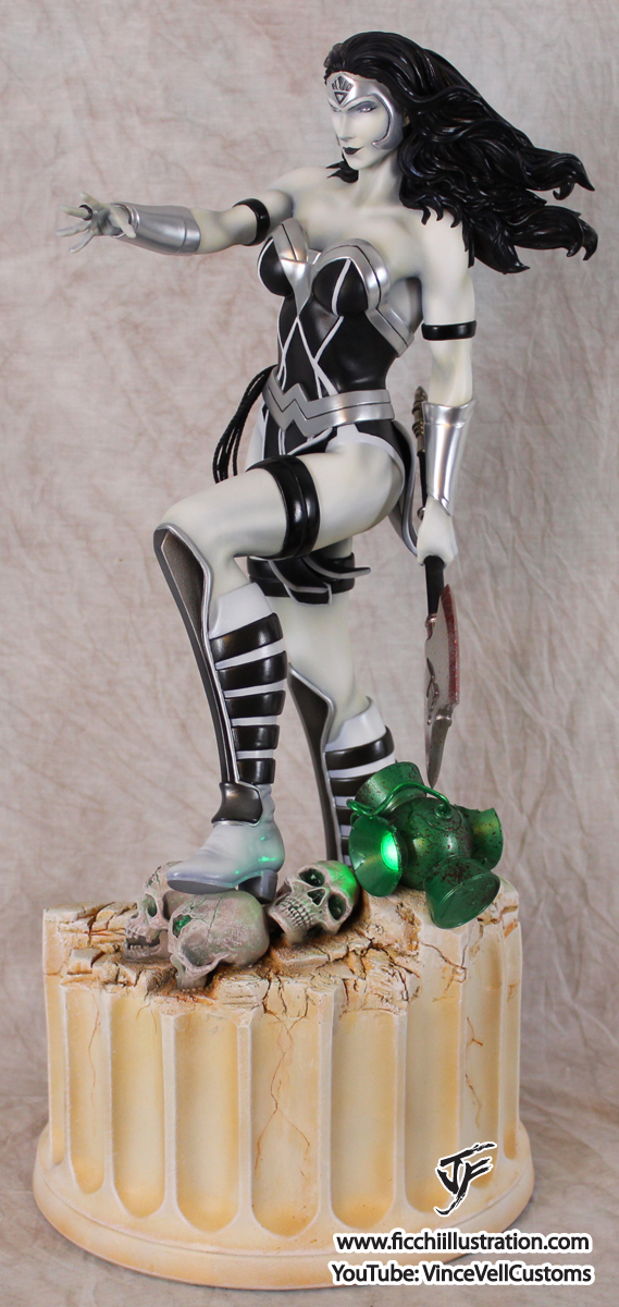 Black Lantern Wonder Woman Statue