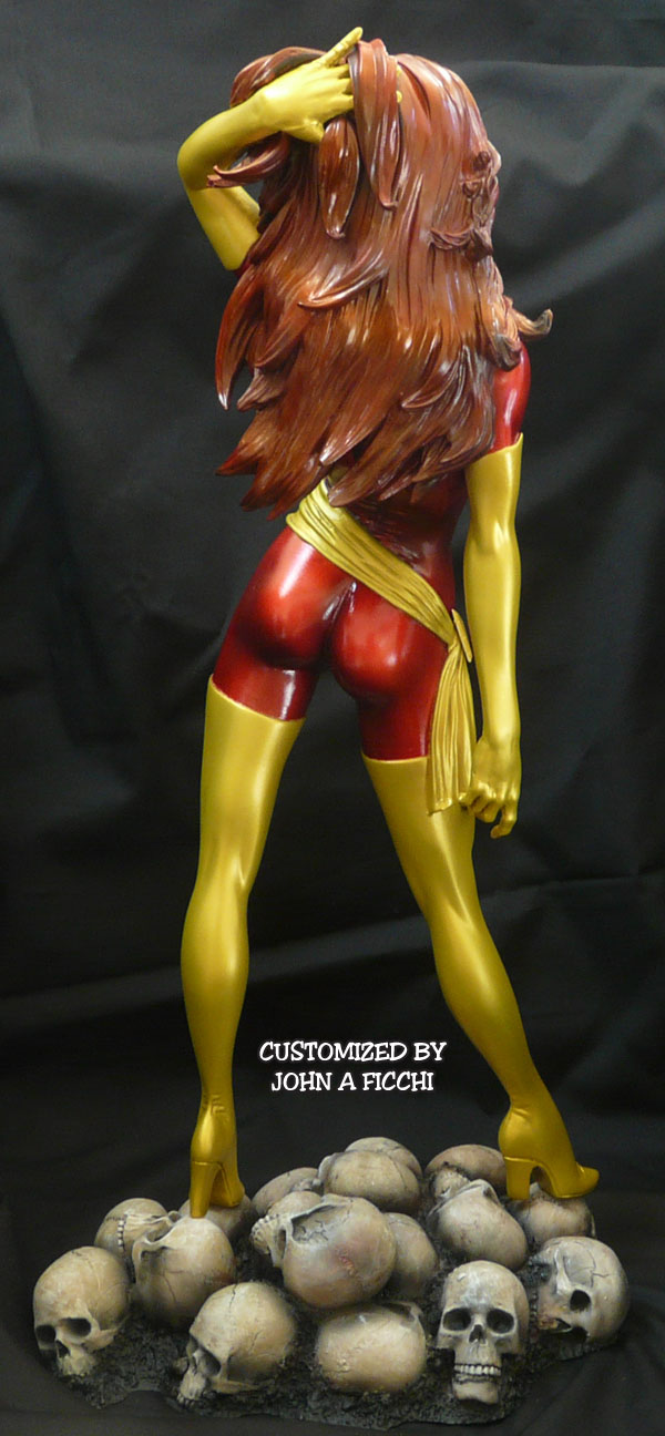 DARK PHOENIX Custom Adam Hughes Statue