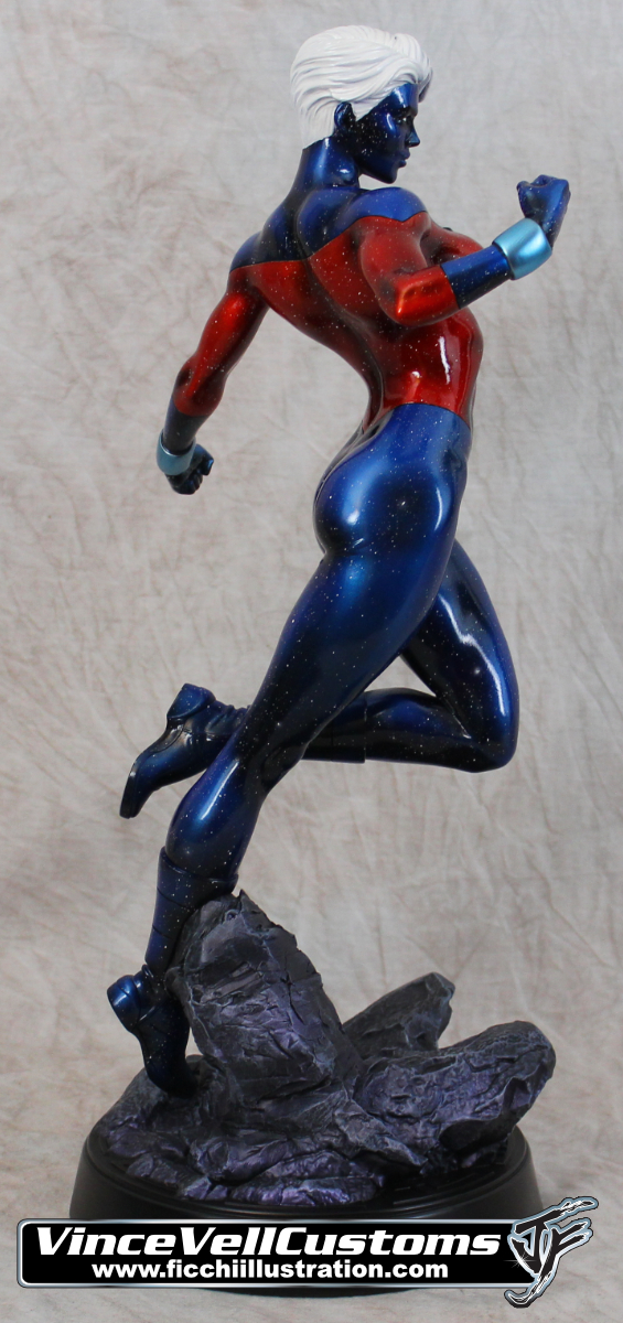 Phyla-Bell Captain Marvel Custom Sideshow Statue