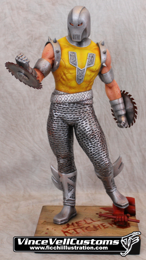 Gladiator Melvin Potter Custom Statue