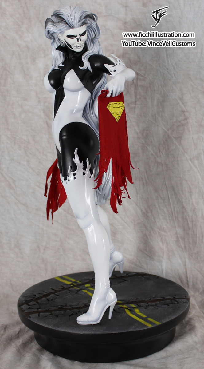 Silver Banshee Statue