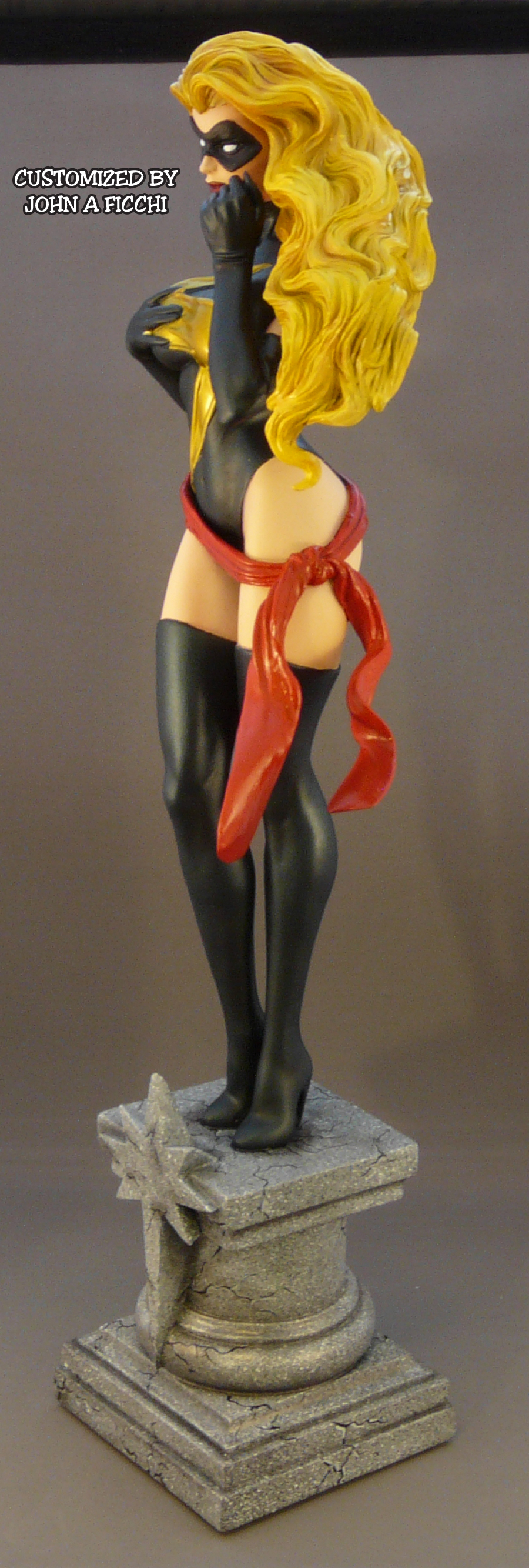 Ms Marvel custom from She Dragon statue