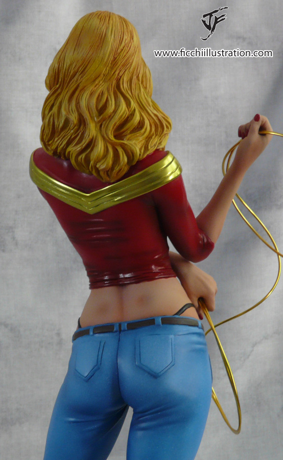 Wonder Girl Cassie Custom Statue Sideshow Faith