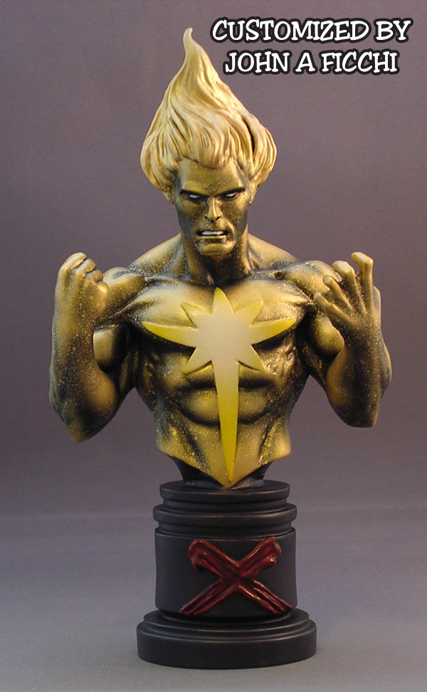 EARTH-X CAPTAIN MARVEL Bowen Custom Bust