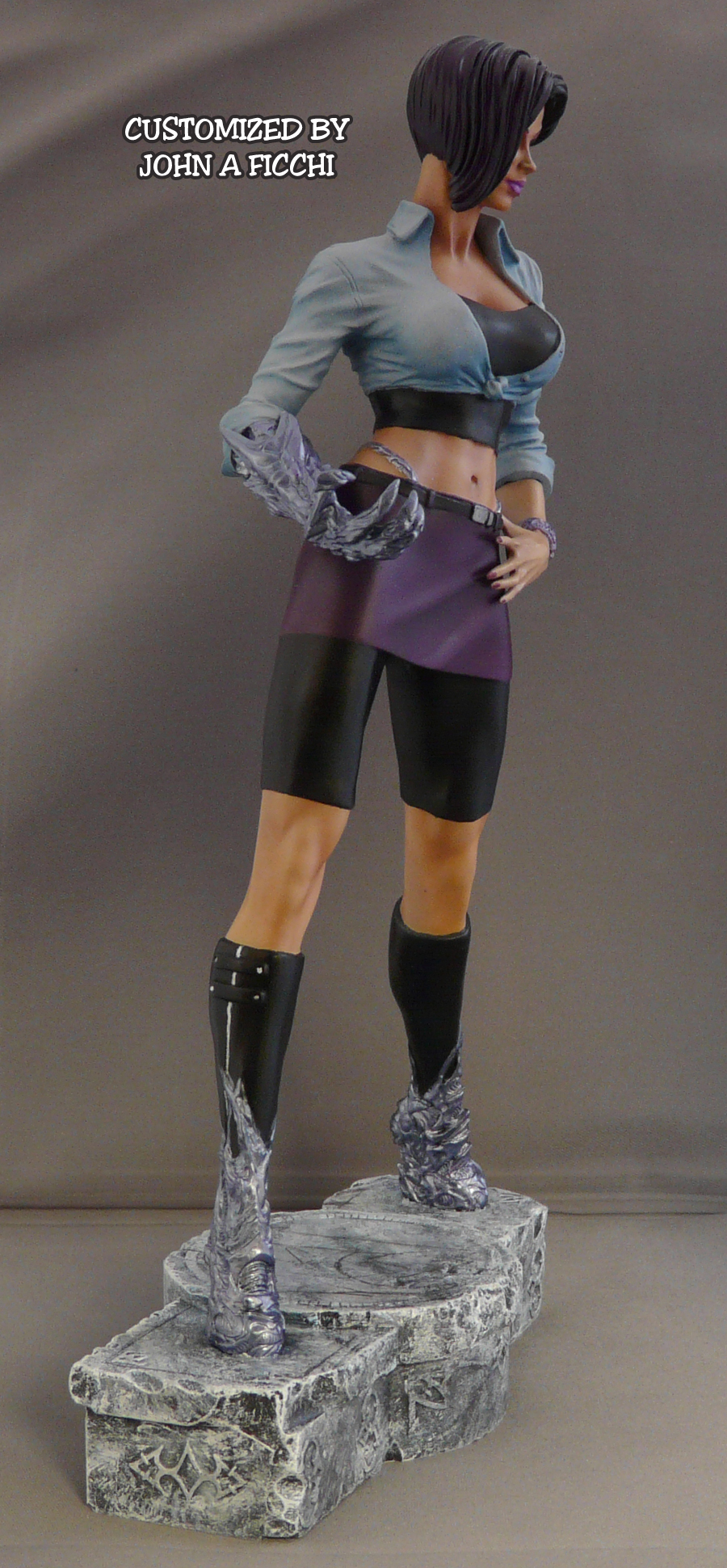 WITCHBLADE (Goth Custom) Statue